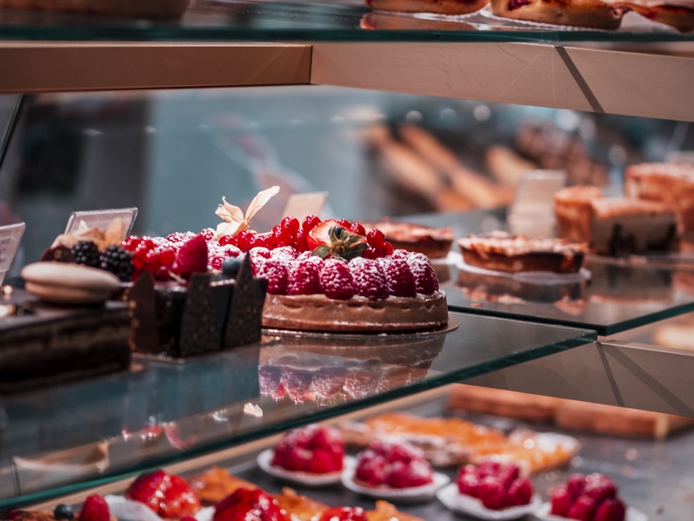 Vitrina de repostería casera de La Molienda
